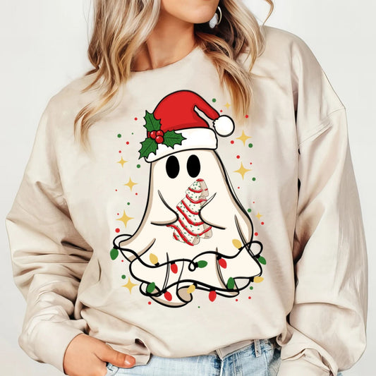 Süßes Weihnachtsgeist-Sweatshirt - Weihnachtsgeschenk