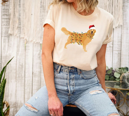 Weihnachts Golden Retriever Sweatshirt - Geschenk für Hundefreunde