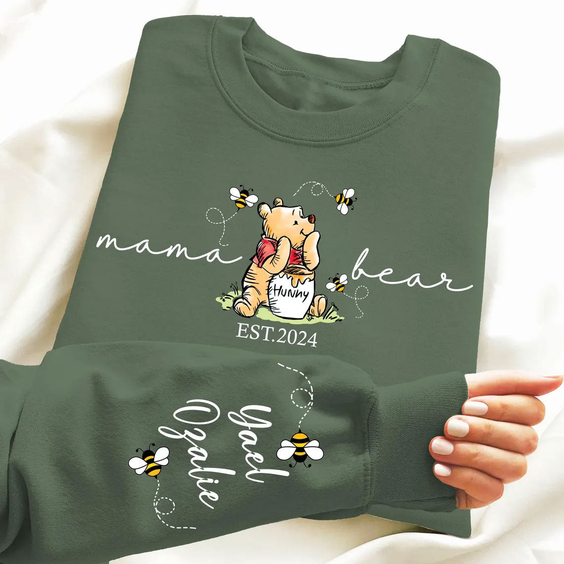Personalisiertes Mama Bear Sweatshirt – Geschenk für Mama