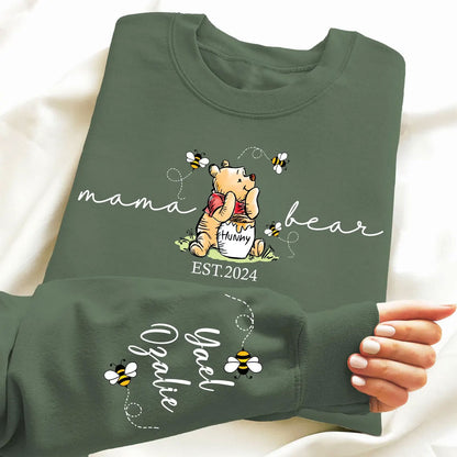 Personalisiertes Mama Bear Sweatshirt – Geschenk für Mama