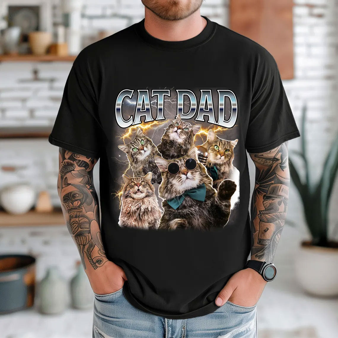 Personalisiertes T-Shirt mit Haustierfoto – Geschenk für Tierliebhaber