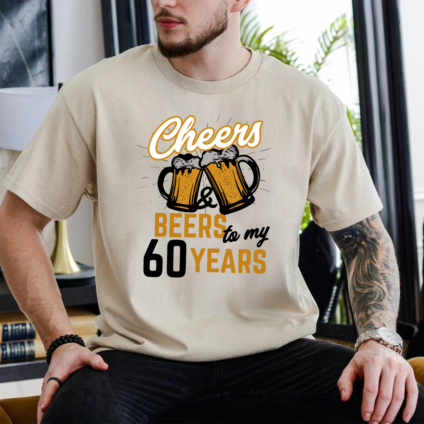 Bierjahre - Individuell Gestaltbares Jubiläums-Shirt