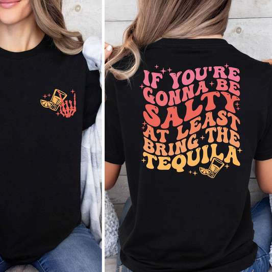 Tequila-Sprüche Shirt - Geschenk für Partyfreunde