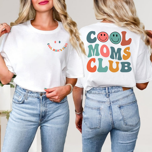 Cool Moms Club Trend-Shirt, Mütter-Modestatement