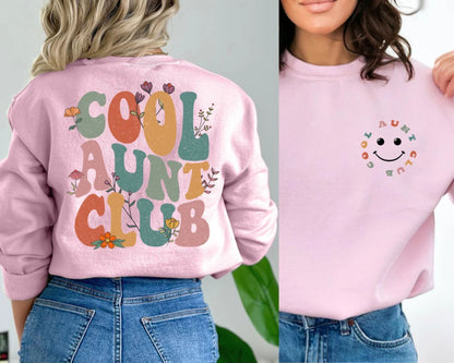 Cool Aunts Club Sweatshirt und Hoodie – Geschenk für Tante