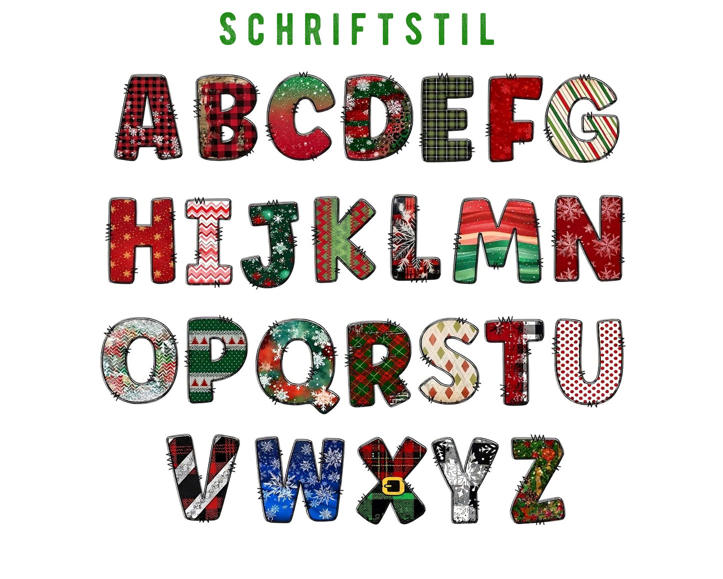 Personalisierter Familien-Weihnachtssweatshirt mit Namen – Perfektes Weihnachtsgeschenk