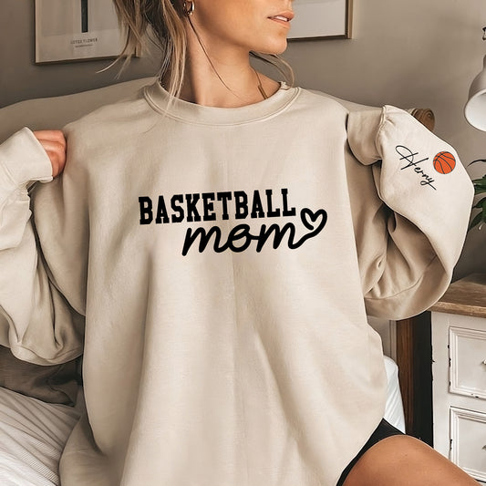Customized Basketball Mom Shirt - Basketball Mom Sweatshirt