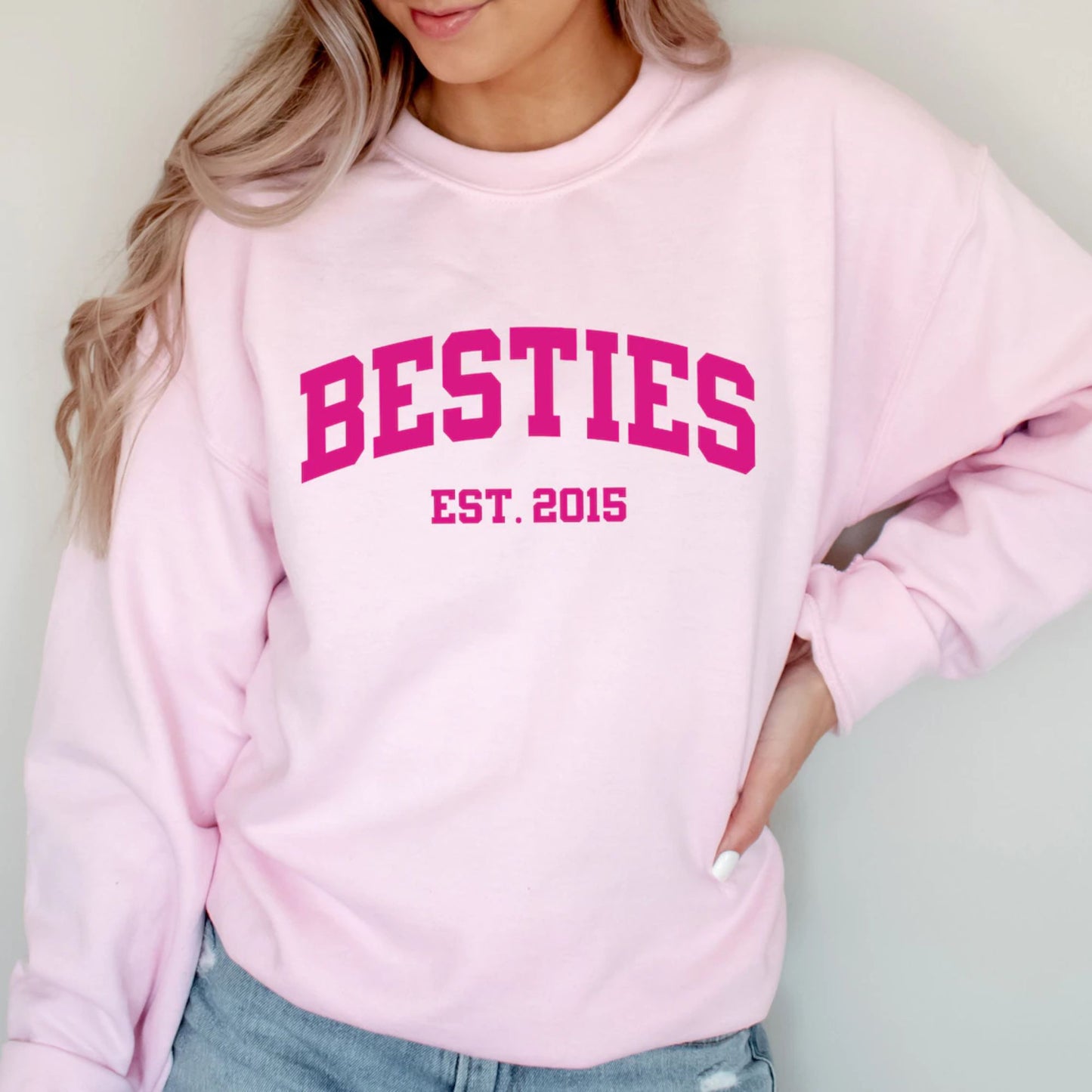 Personalisiertes Besties Shirt, Beste Freunde Geschenk