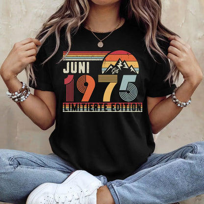 Geburtstag Retro Shirt - Vintage Sweatshirt Geschenk