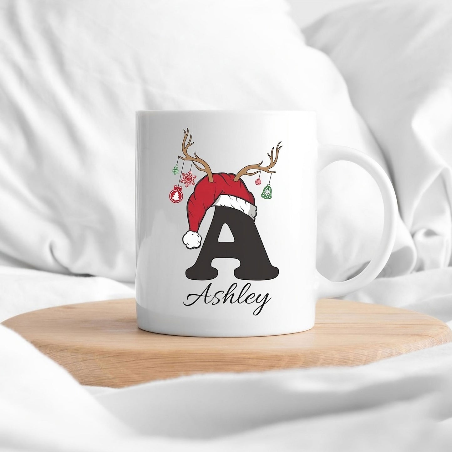 Personalisierte Weihnachts-Tasse mit Name – Perfektes Geschenk zu Weihnachten