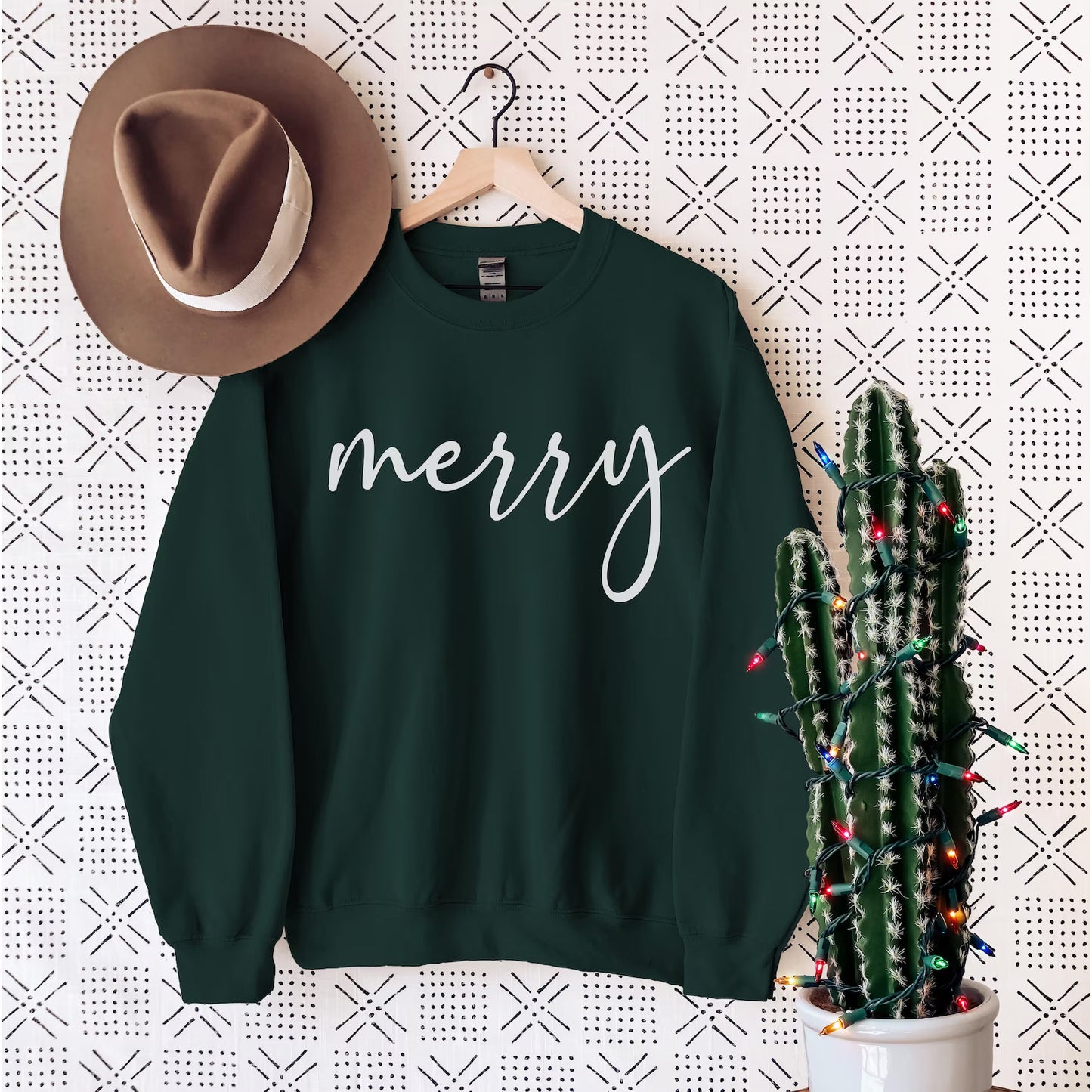 Merry Christmas Sweatshirt – Festliches Geschenk für Sie