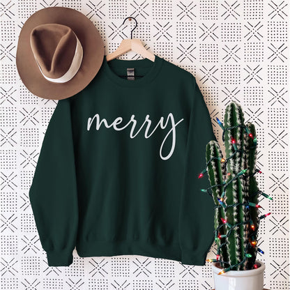 Merry Christmas Sweatshirt – Festliches Geschenk für Sie