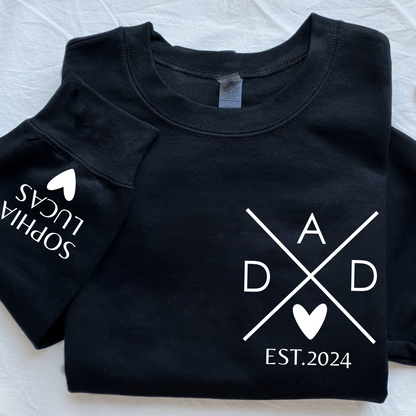 Dad Legacy Shirt - Customized with Milestone Years and Children’s Names