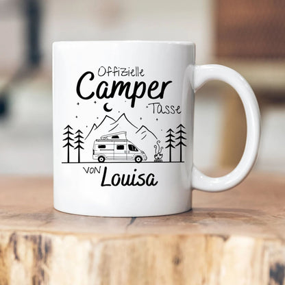 Personalisierte Camping Tasse - Geschenk für das Outdoor Leben