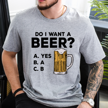 Bierfreude - Humorvolles Bier-Shirt für Alle