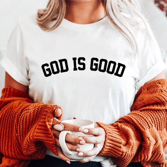 'Gott ist gut' T-Shirt - Geschenk für Glaubensfreunde
