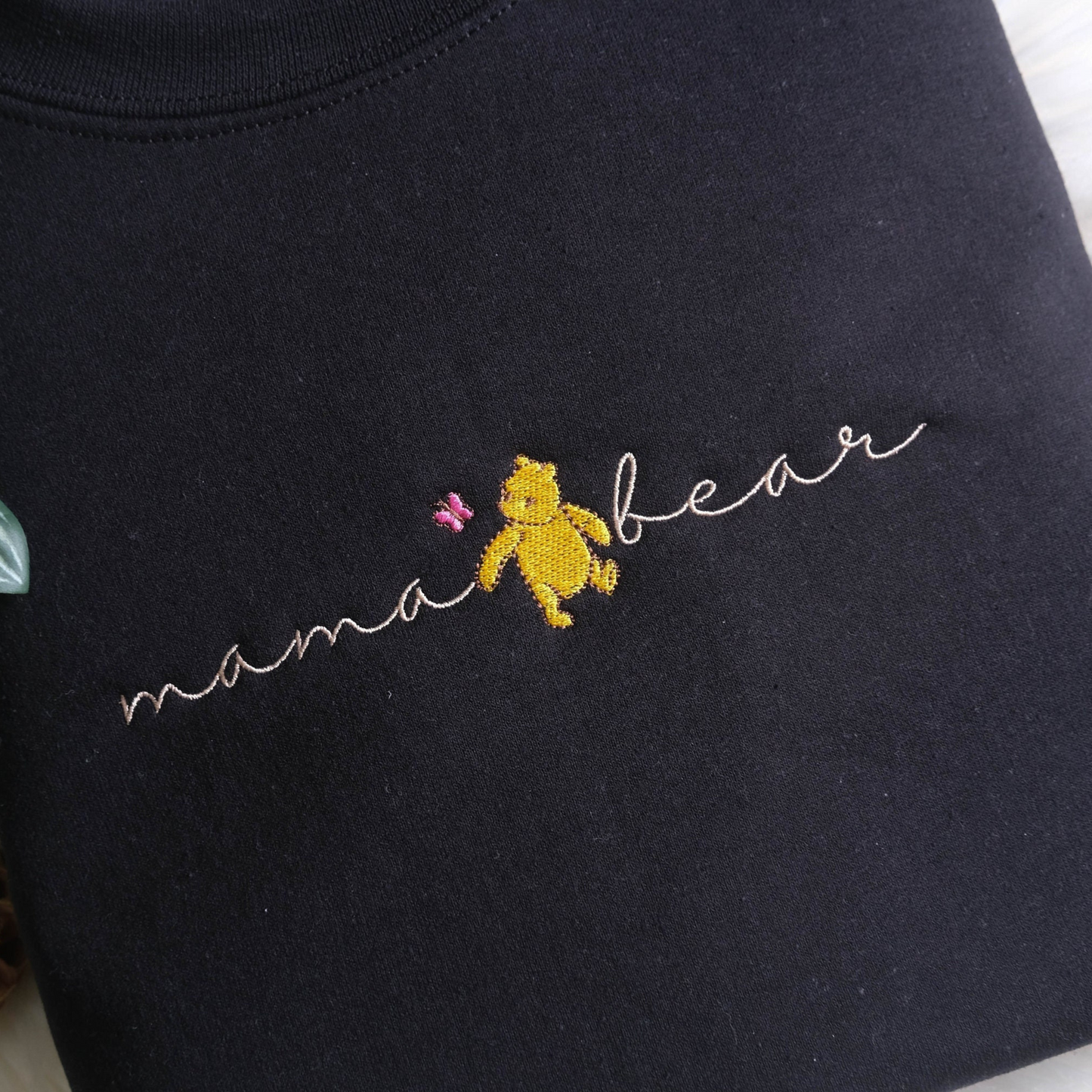 Embroidered Mama Bear Sweatshirt with Children's Names and Est. Year