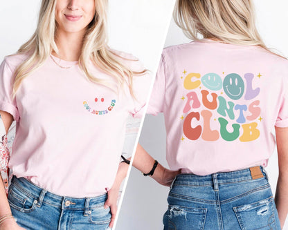 Cool Aunts Club Shirt, Geschenk für Tante