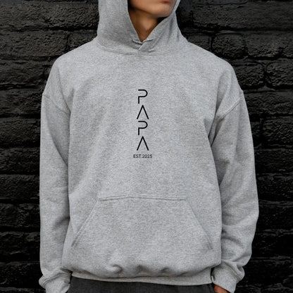Personalisiertes Papa-Sweatshirt mit Name – Geschenk für Vater