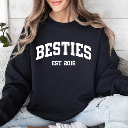 Personalisiertes Besties Shirt, Beste Freunde Geschenk