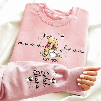 Personalisiertes Mama Bear Sweatshirt – Geschenk für Mama
