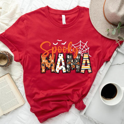 Gruseliges Mama Shirt - Retro Halloween Shirt für Mama