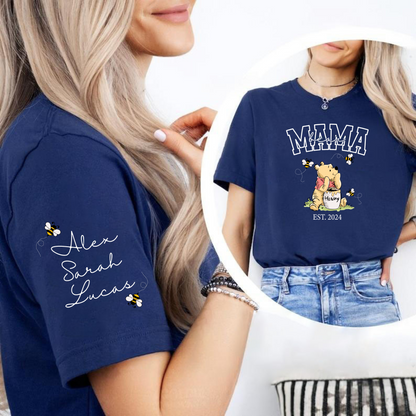 Custom Mama Bear Sweatshirt  Personalized Winnie the Pooh Gift