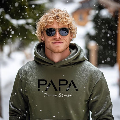 Personalisierbares Papa T-Shirt – Vaters größte Geschenke mit Namen