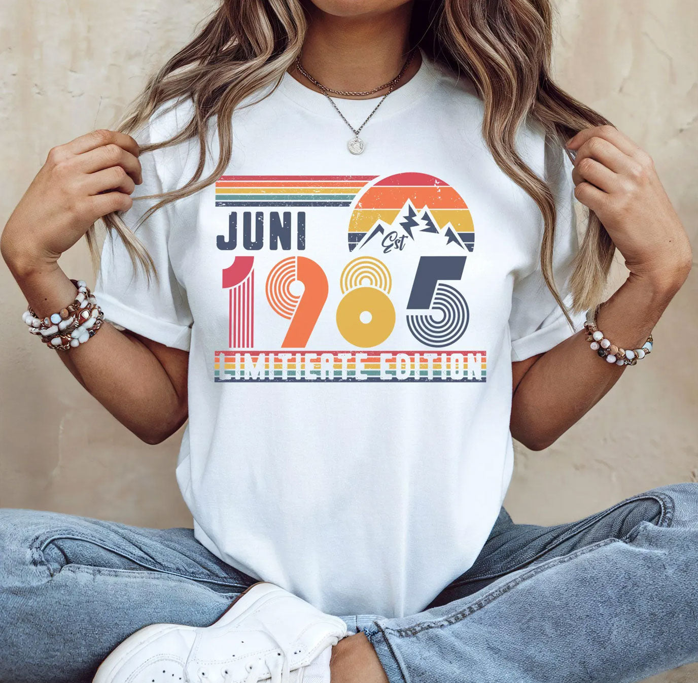 Personalisiertes Retro Geburtstags T-Shirt – Geschenkidee für Geburtstag