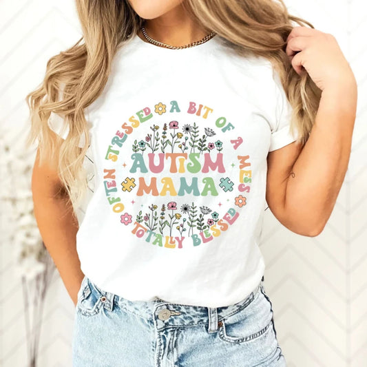 Autismus Mama Shirt, Autismus Mutter Geschenk