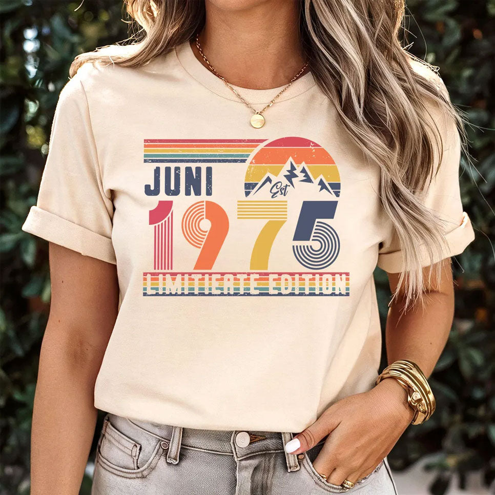 Geburtstag Retro Shirt - Vintage Sweatshirt Geschenk