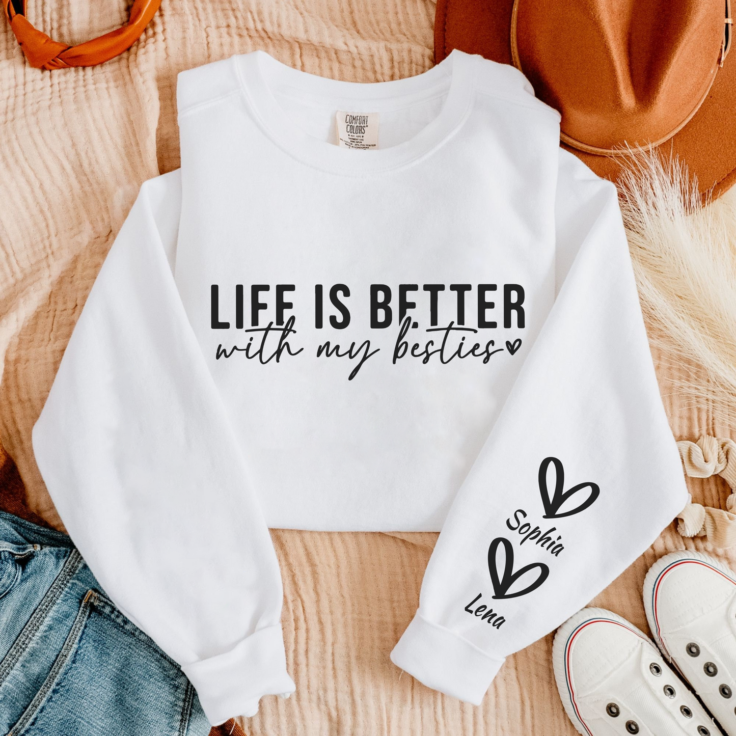 Life is Better with My Besties – Personalized Friendship Gift