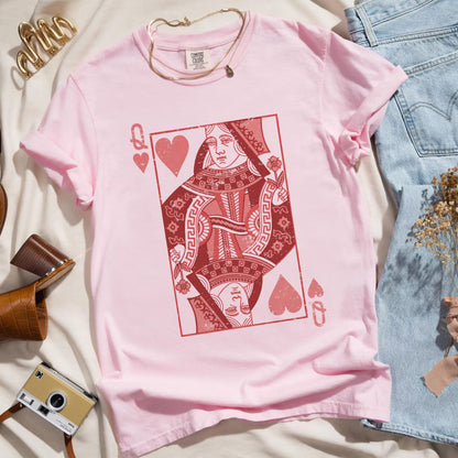 Queen of Hearts Shirt - Valentinstagsgeschenk-Shirt