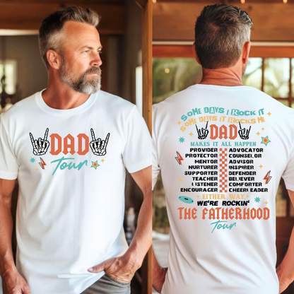 Dad Tour Celebration Shirt – Perfect for Father’s Day and Every Day