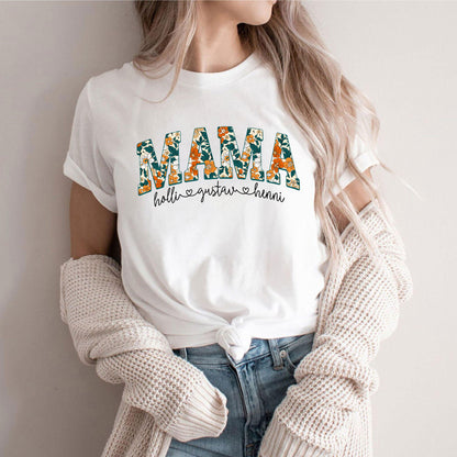 Personalisiertes Mama Sweatshirt und Shirts mit Kindernamen