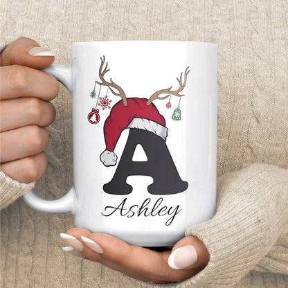 Personalisierte Weihnachts-Tasse mit Name – Perfektes Geschenk zu Weihnachten