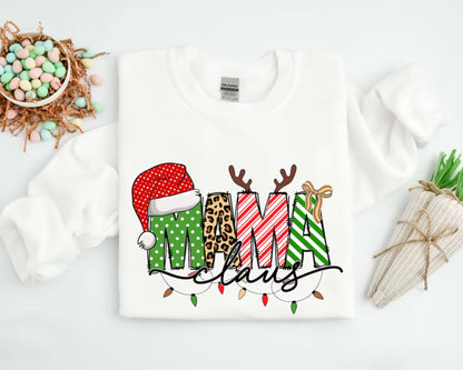 Mama Claus Sweatshirt - Weihnachtsgeschenk für Mama