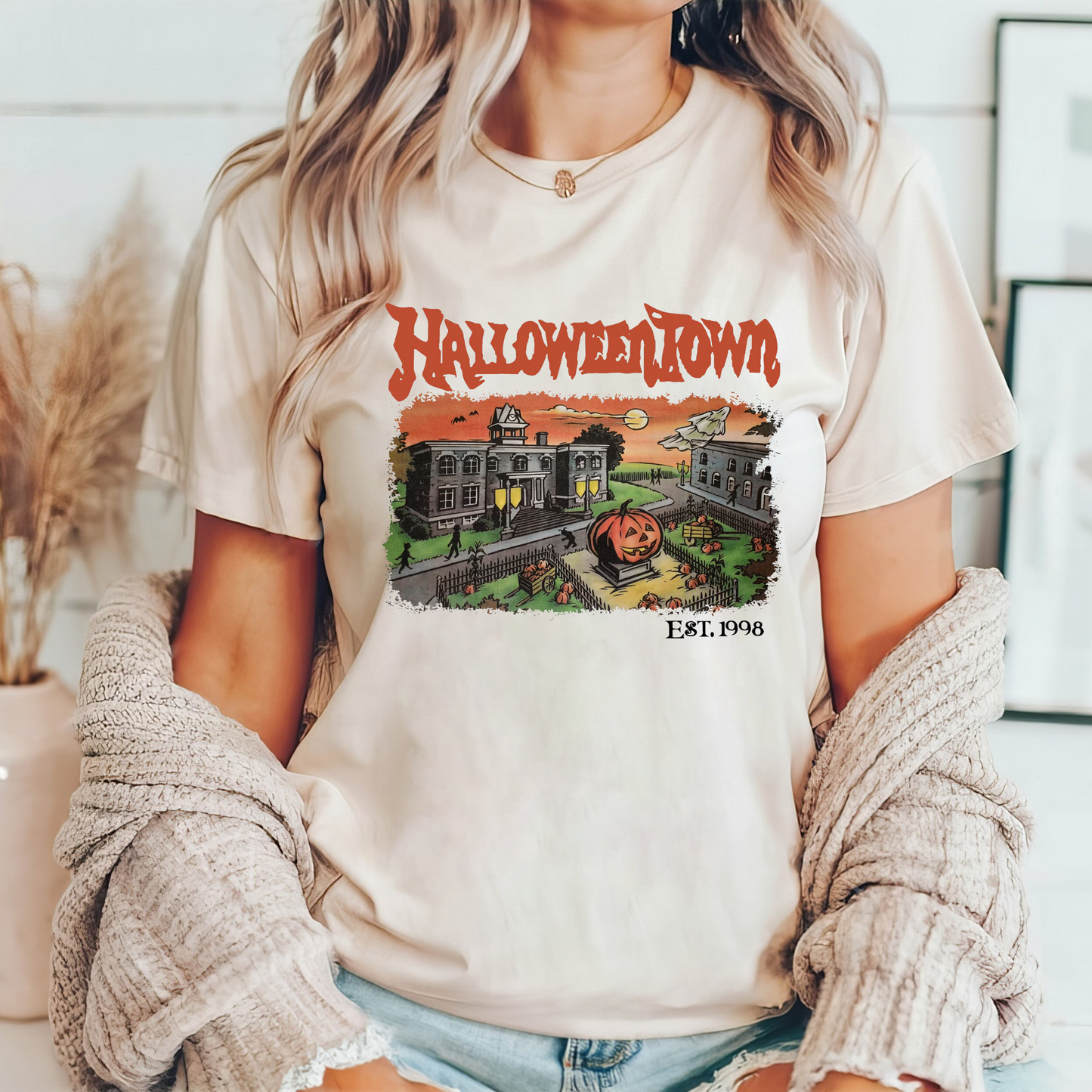 Halloweentown University Sweatshirt 1998 - Geschenk für Herbst- und Halloween-Fans