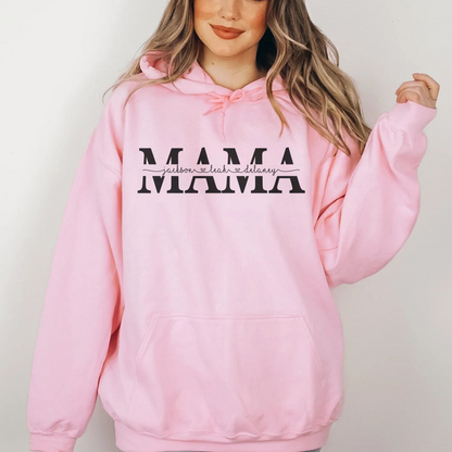 Personalisiertes Mama Sweatshirt mit Kindernamen – Muttertagsgeschenk