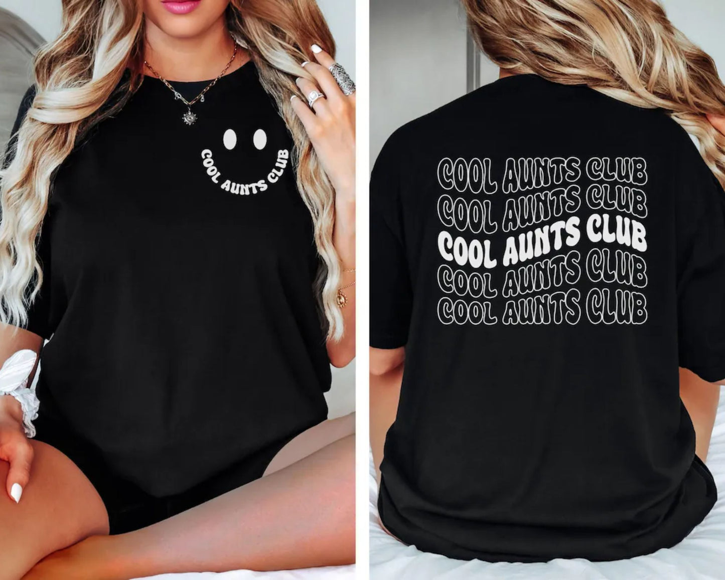 Cool Aunts Club Shirt - Geschenk für Tante