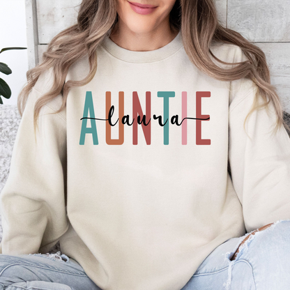 Cool Aunt - Customized with Nieces' and Nephews' Names