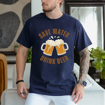 Biergenuss - Lustiges Sommer-T-Shirt für Ihn