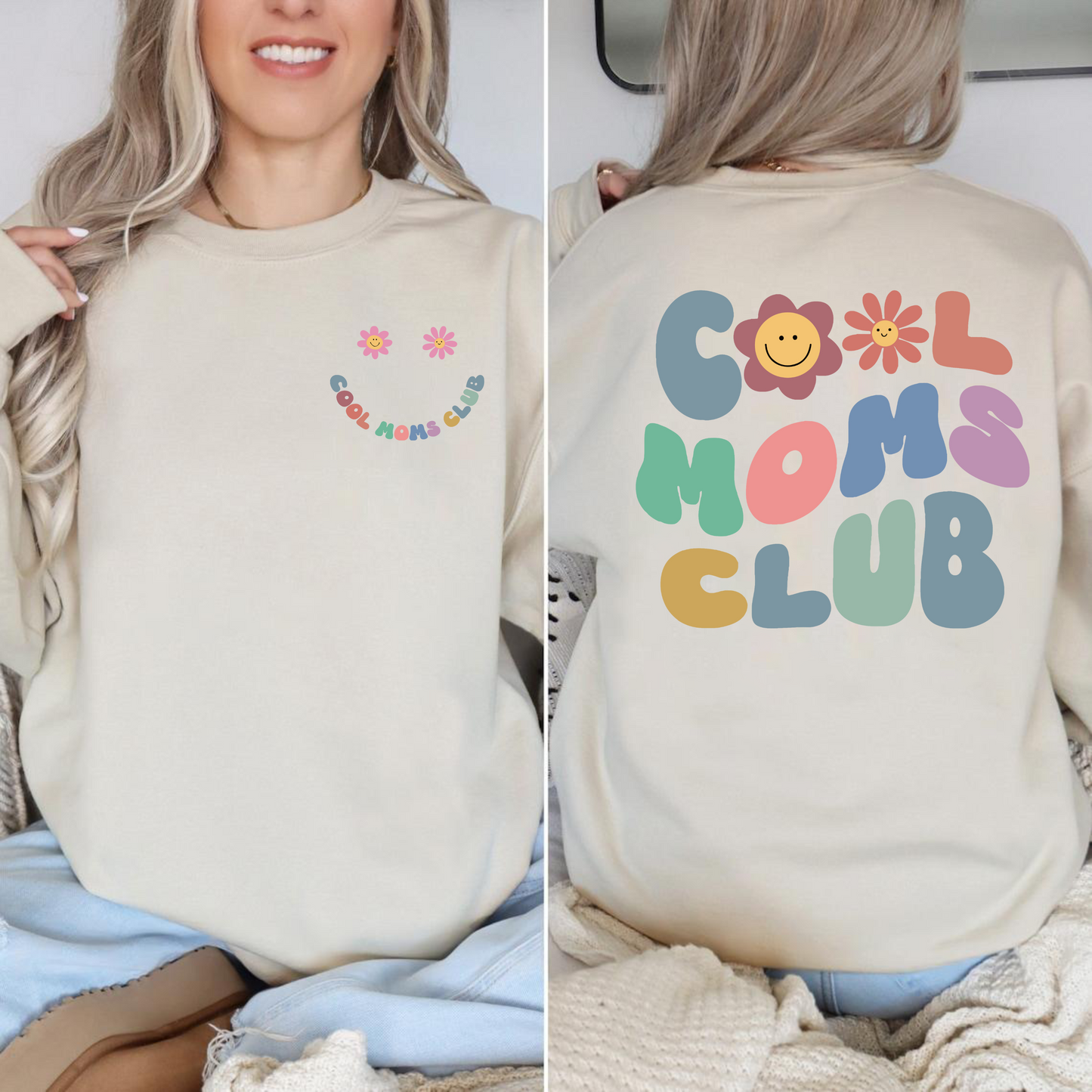 Cool Moms Club Shirt: Lustiges Mama-Outfit