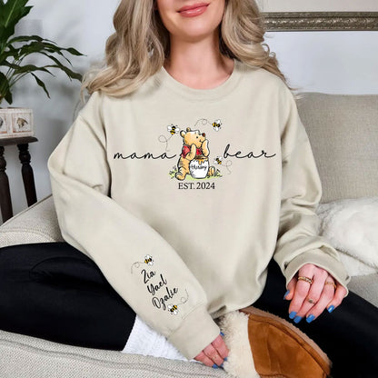Personalisiertes Mama Bear Sweatshirt – Geschenk für Mama