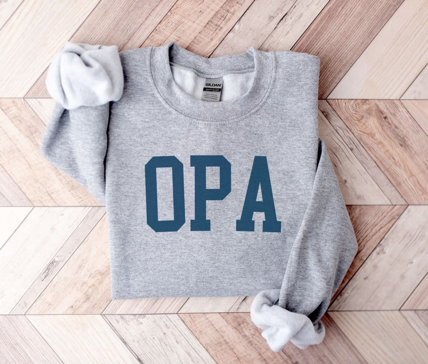 Papa-Sweatshirt mit den Namen der Enkelkinder, Personalisierter Papa-Hoodie, Opa-Geschenk