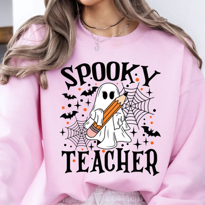 Gruseliges Lehrer Shirt - Geschenk für Lehrer, Halloween Lehrer Sweatshirt