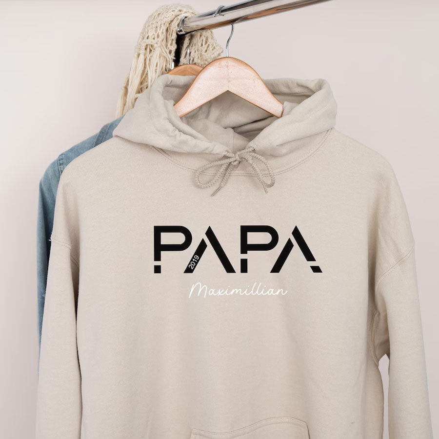 Personalisierbares Papa T-Shirt – Vaters größte Geschenke mit Namen