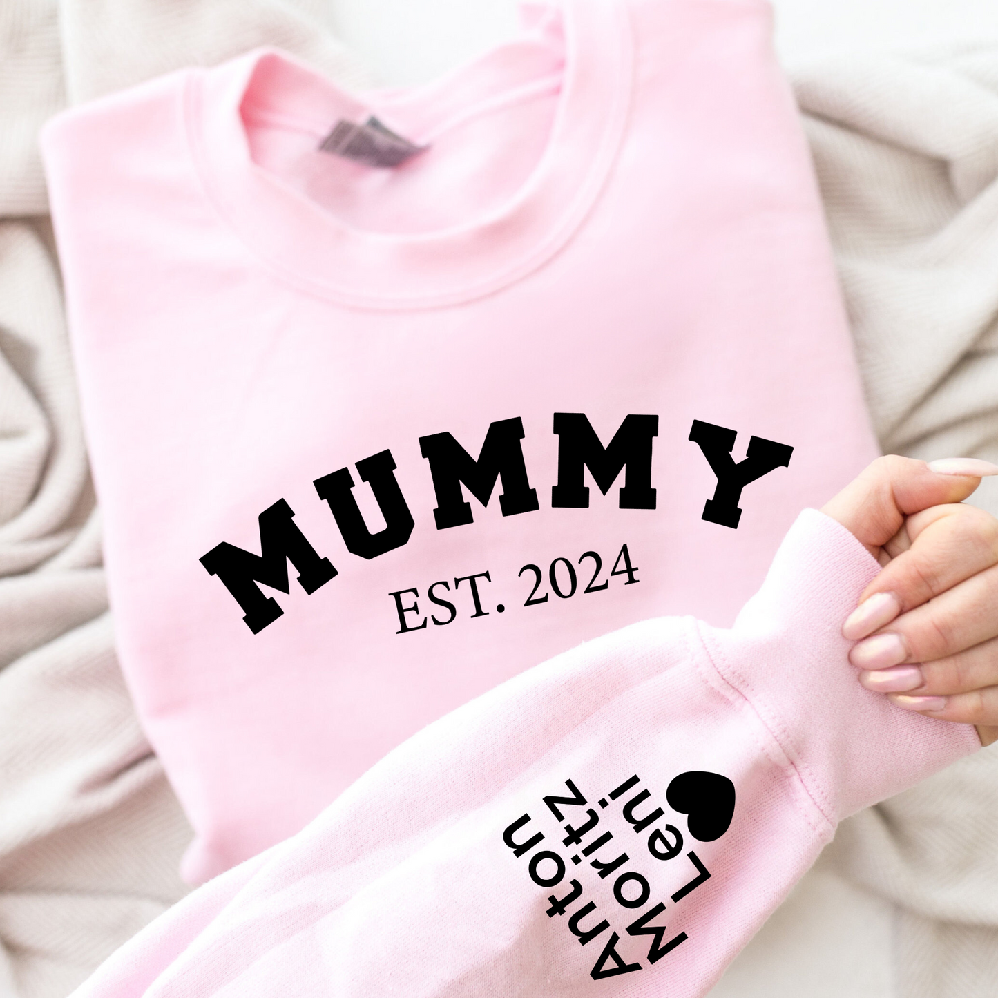"Mummy Jahrgang" Sweatshirt – Persönliches Geschenk für Mütter