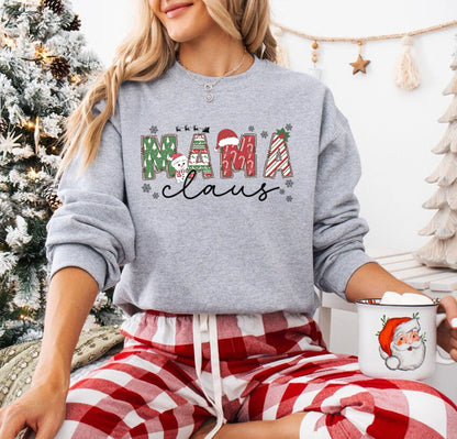Mama Claus Sweatshirt – Festliches Weihnachtsgeschenk für Mama