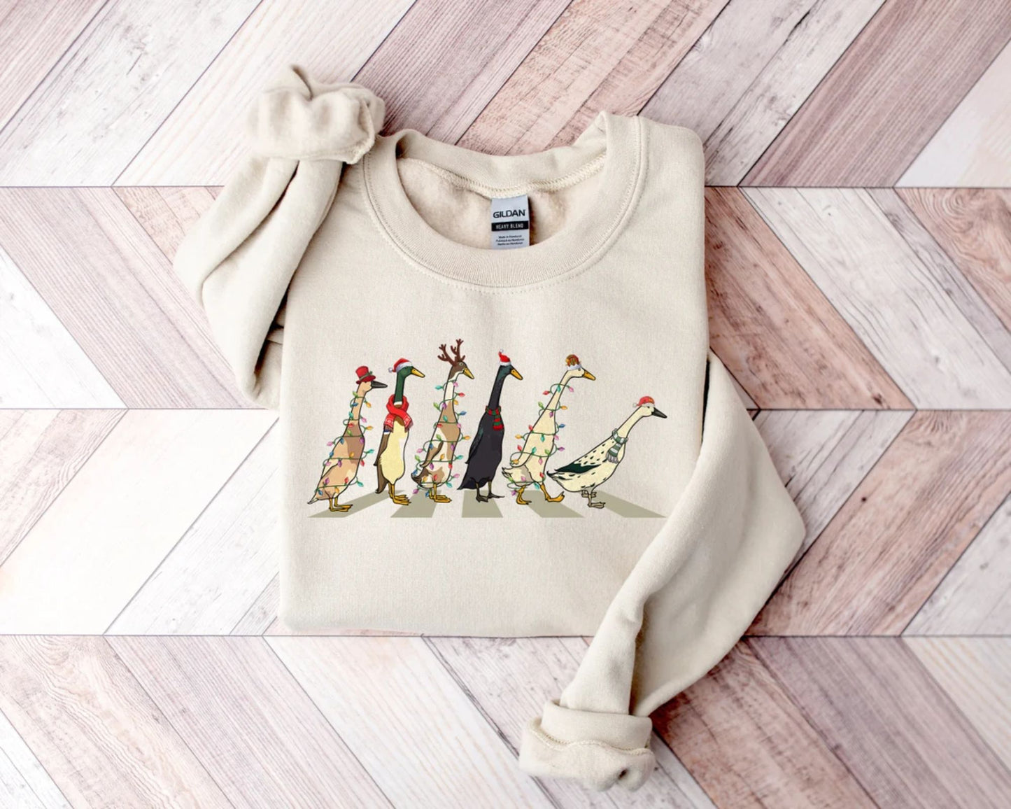 Christmas Ducks Sweatshirt - Lustiges Weihnachtsgeschenk